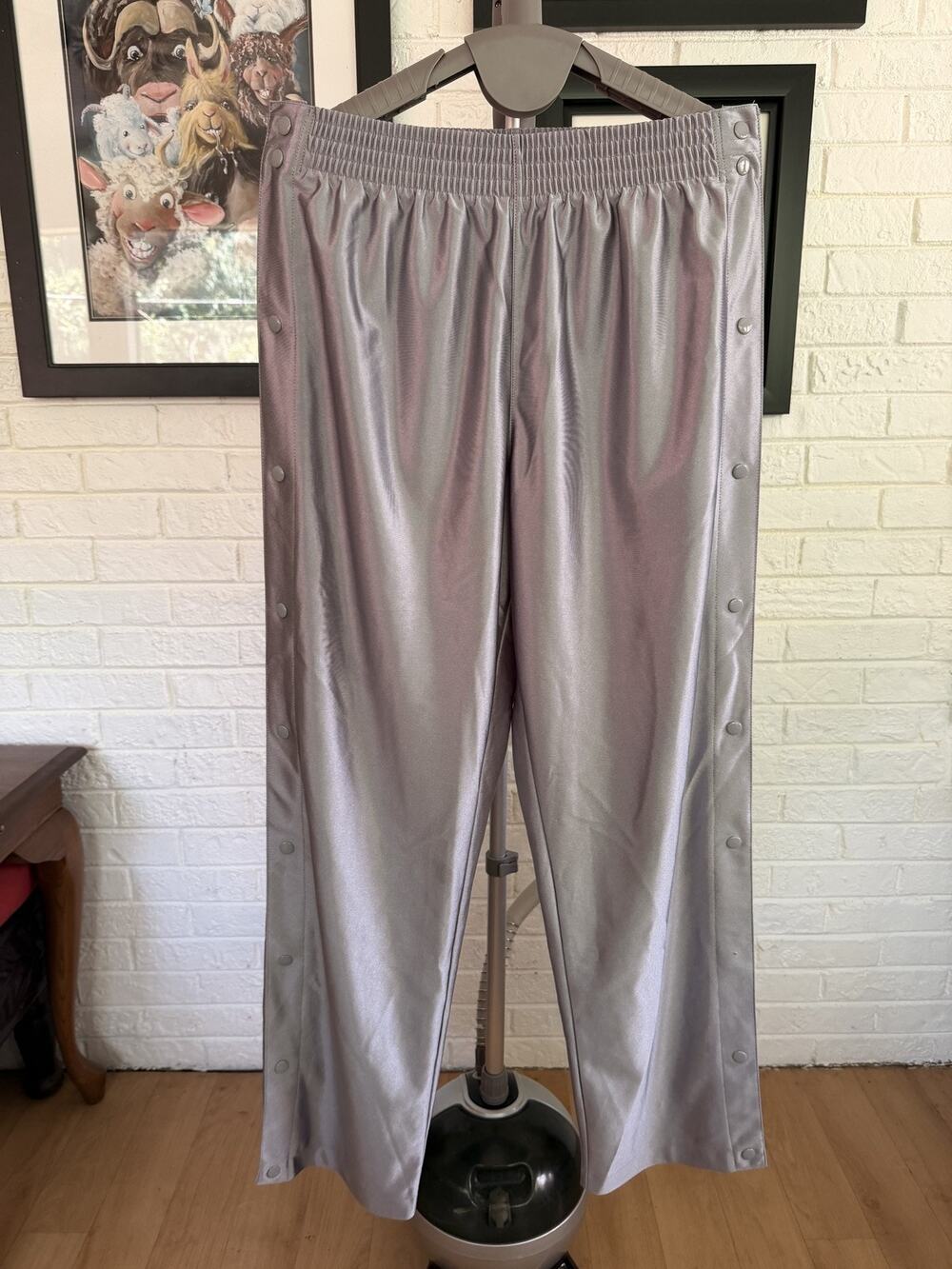 Silver Eastboy Tear-Away Pants Women's Large